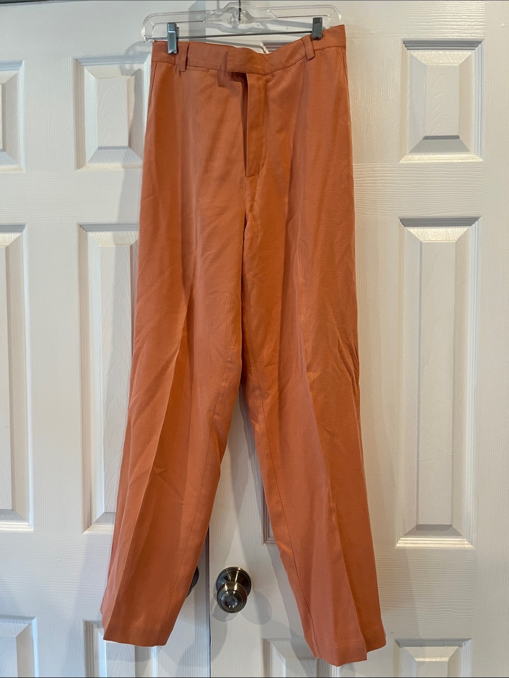 Vintage silk tommy bahama Tailored Pants in light coral